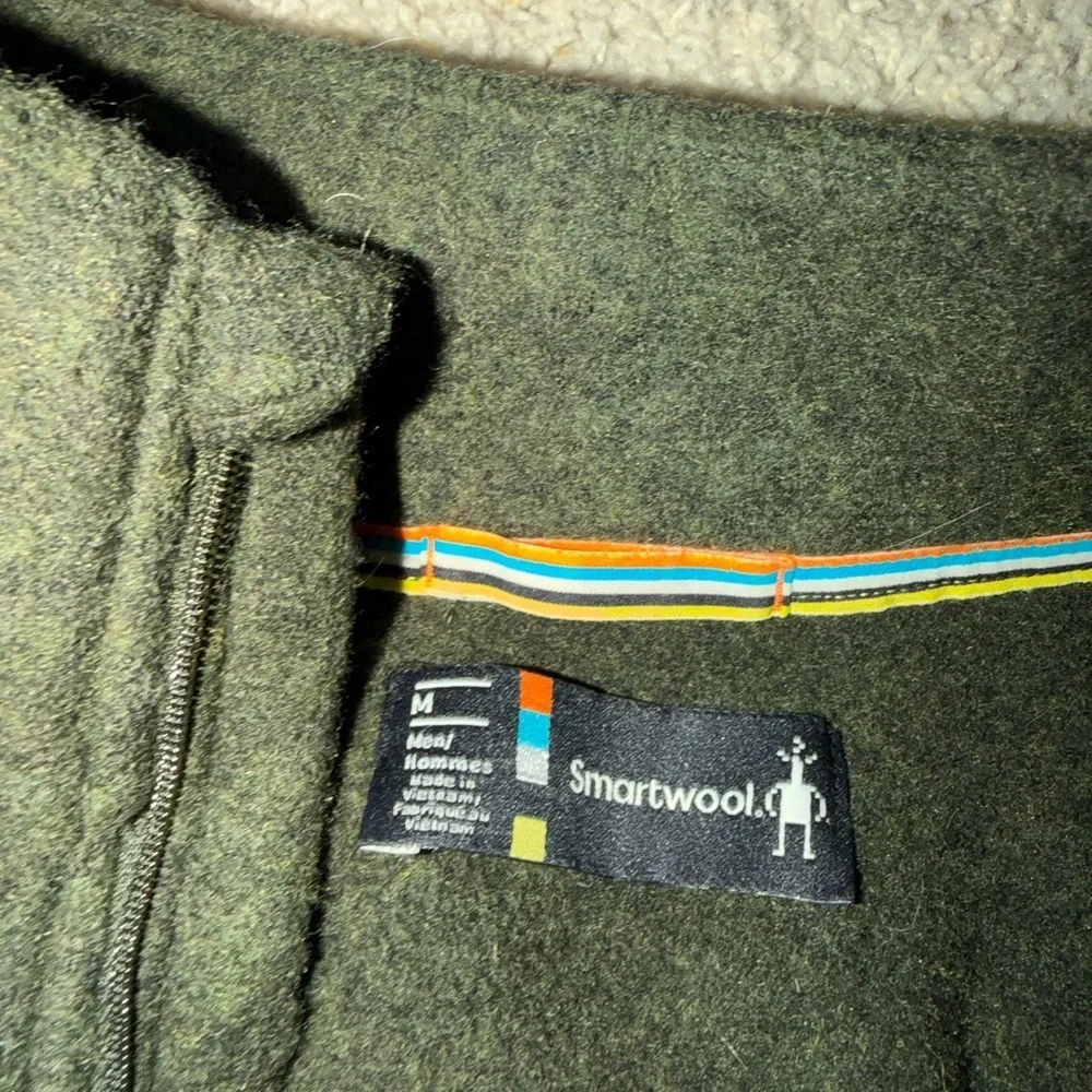 Smartwool men’s second cut fleece 1/2 Zip